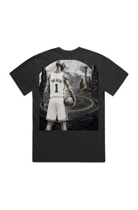THE ALIEN Tee -Faded Black