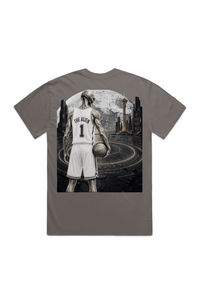THE ALIEN Tee-Faded Grey