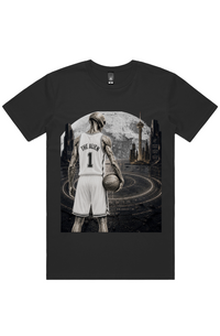 THE ALIEN RELAXED TEE-BLACK
