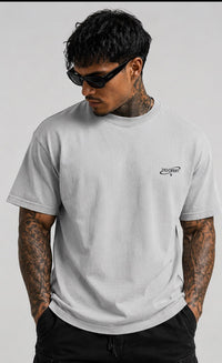THE ALIEN Tee-Faded White