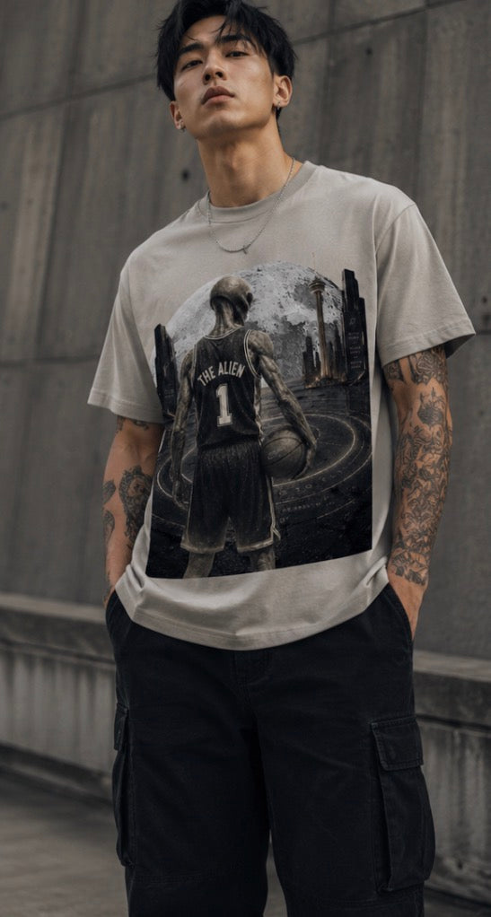 THE ALIEN RELAXED TEE-Bone