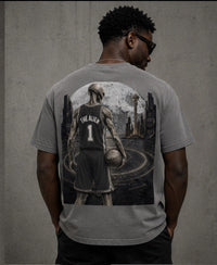 THE ALIEN Tee-Faded Grey