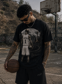 THE ALIEN RELAXED TEE-BLACK