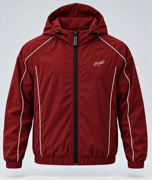 210 ORBIT Performance Windbreaker —Oxblood